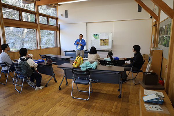 観察会のようす