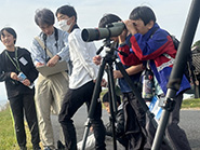 十六禿でバードウォッチング